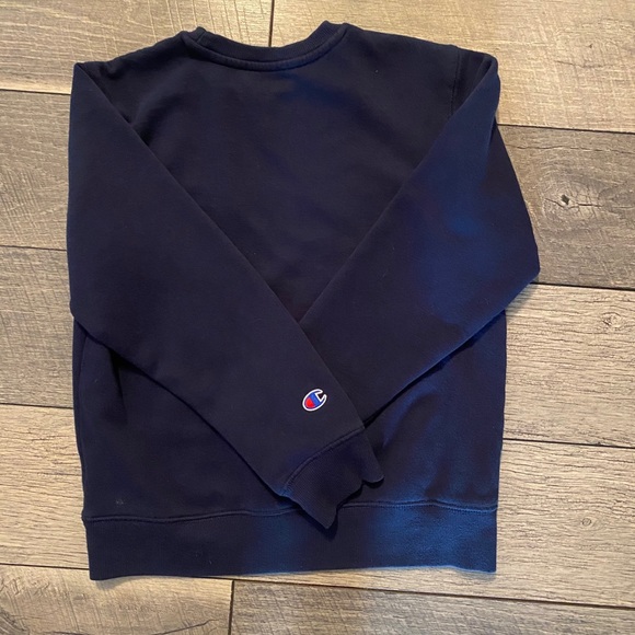 💙Champion Boys Blue Sweatshirt Size M - Picture 4 of 5